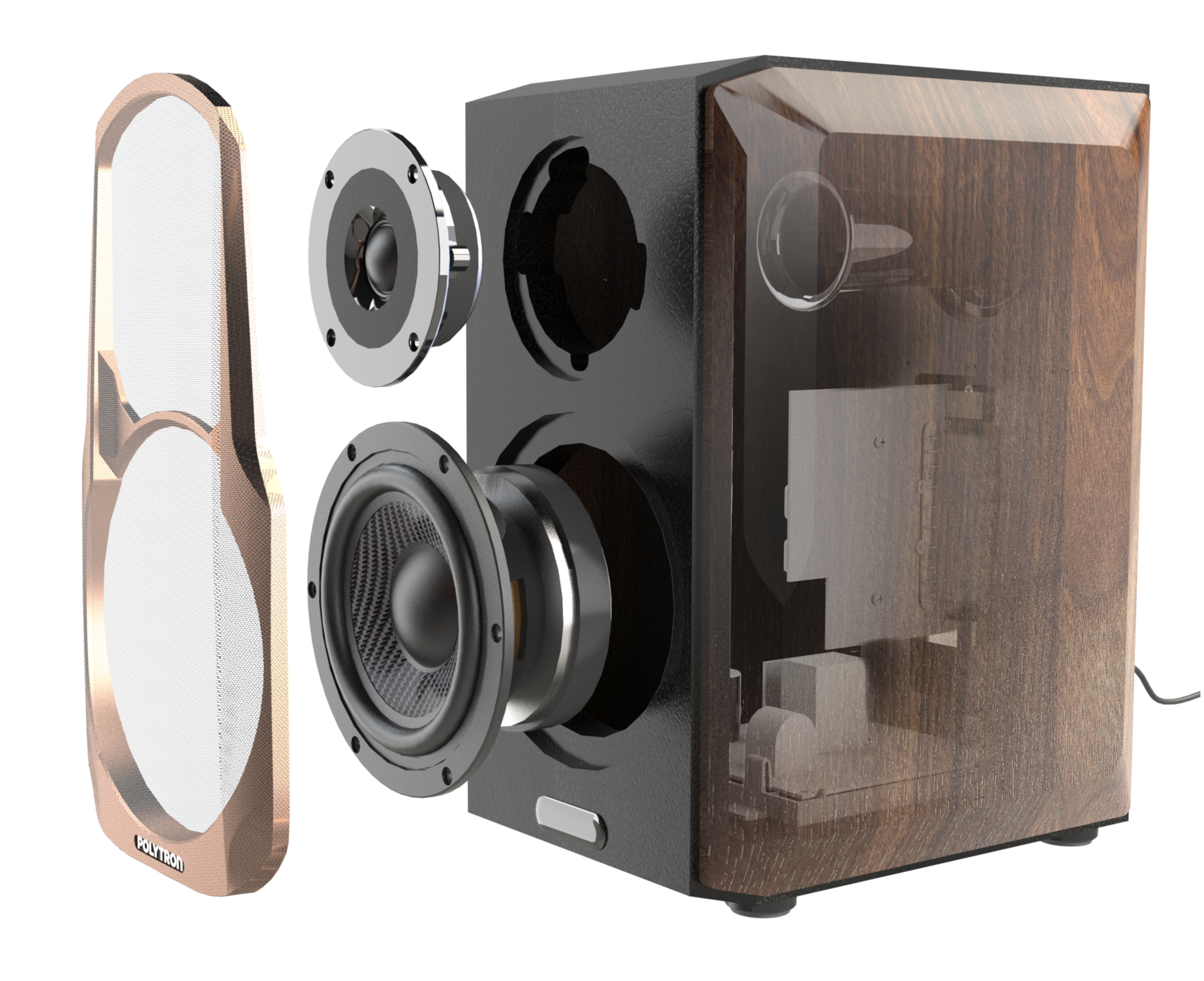 POLYTRON Hi-Fi Speaker PHS 6A/S