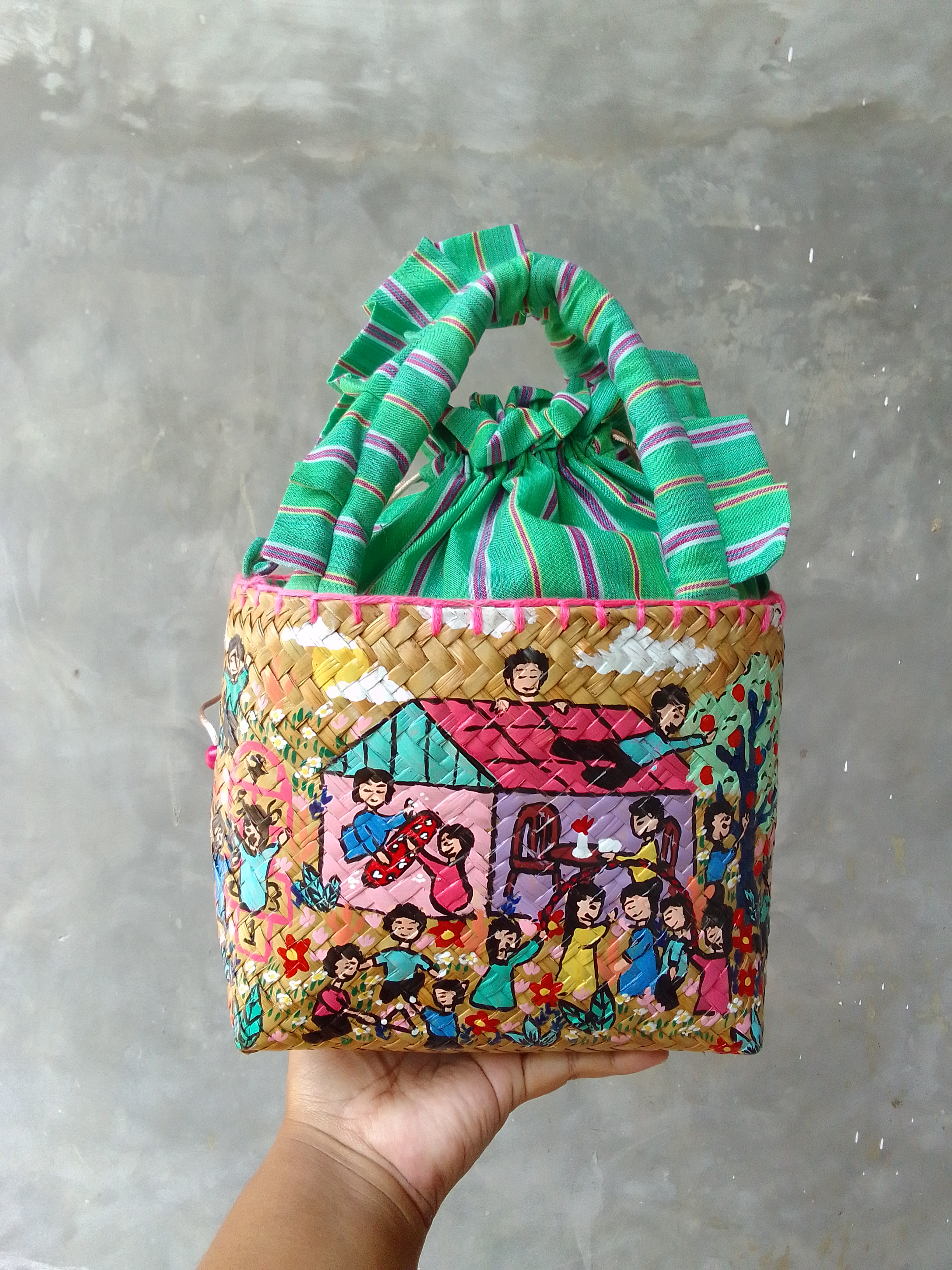 Tas Bambu Lukis