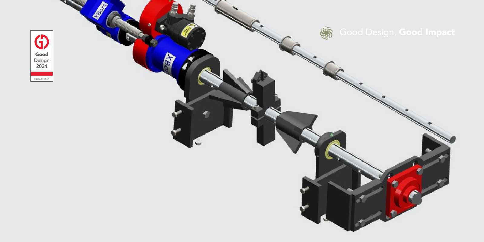 XBORE PORTABLE LINE BORING MACHINE