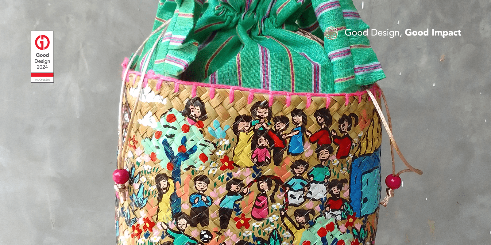Tas Bambu Lukis